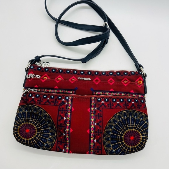 DESIGUAL WOMEN’S BEAUTIFUL CROSSBODY SHOULDER BAG EUC - Picture 14 of 14